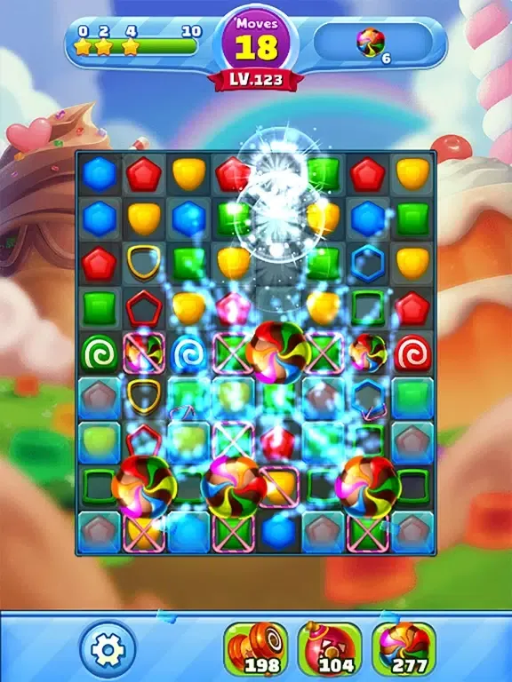 Jenny&Wolf Match3 iPad  स्क्रीनशॉट