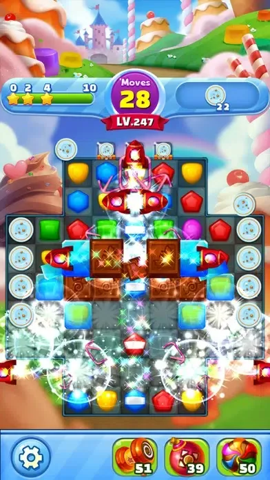 Jenny&Wolf Match3 स्क्रीनशॉट