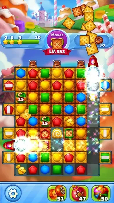 Jenny&Wolf Match3 स्क्रीनशॉट