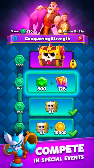 Tangkapan layar Crash Heads