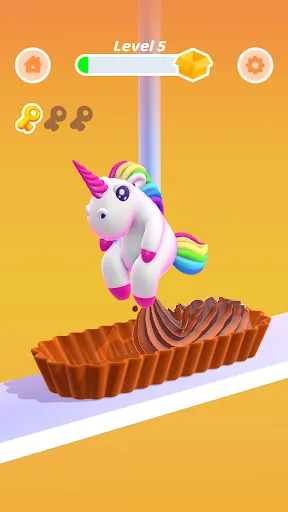 Perfect Cream: Icing Cake Game Screenshots