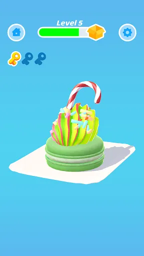 Perfect Cream: Icing Cake Game Screenshots