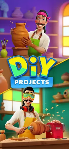 DIY Projects - Art Puzzle Game应用截图