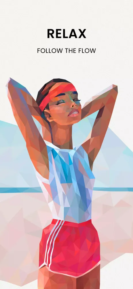Tangkapan layar Artbook: Poly by Number