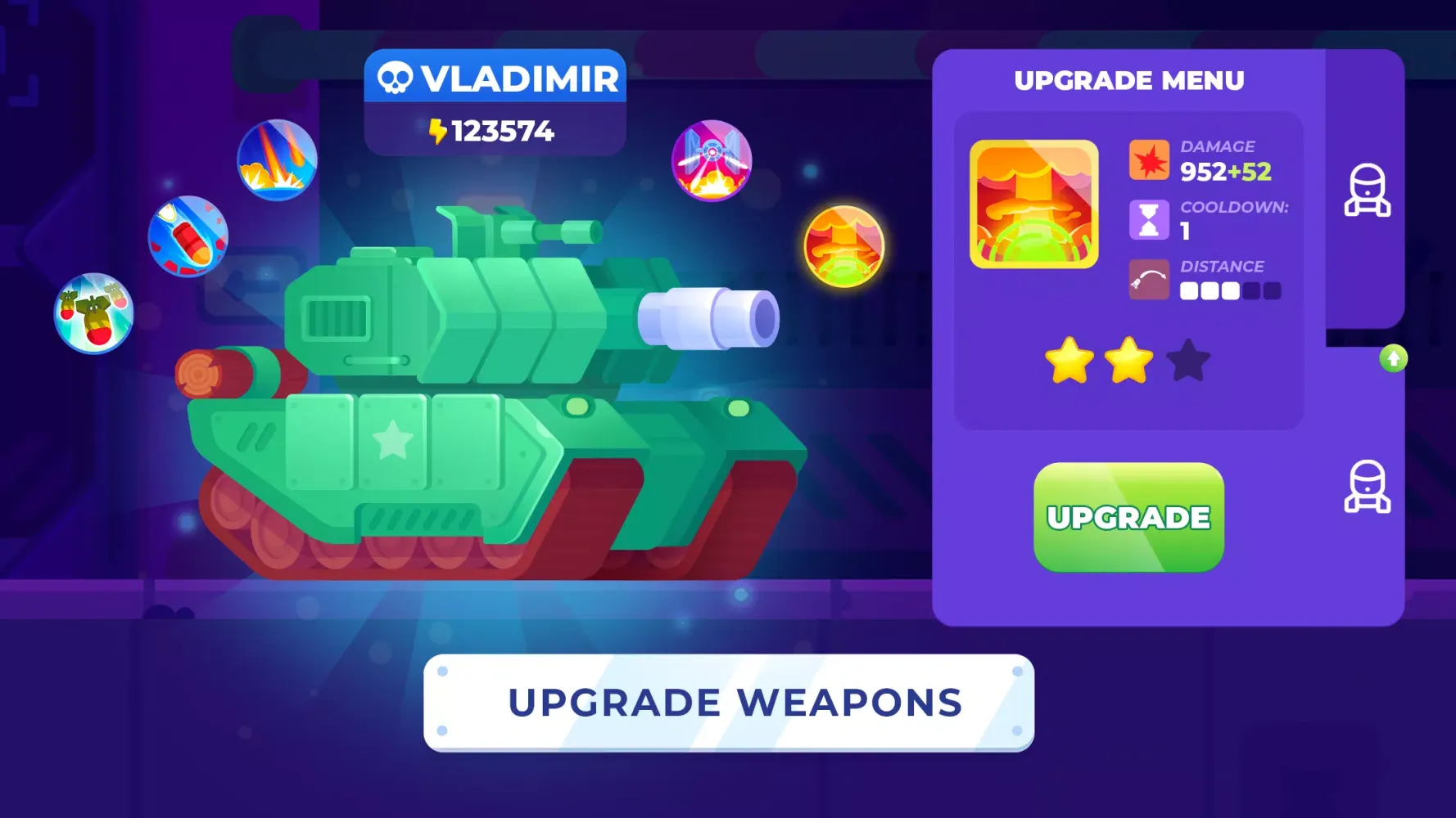 Capturas de pantalla de Tank Stars 2