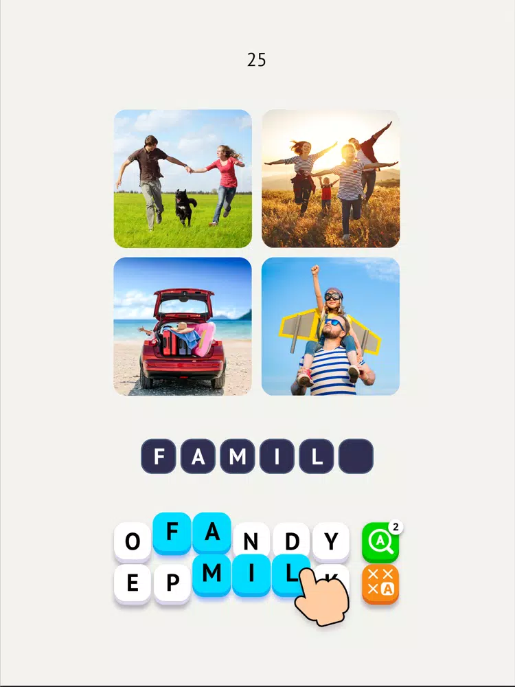 Word Travel: Pics 4 Word iPad  स्क्रीनशॉट