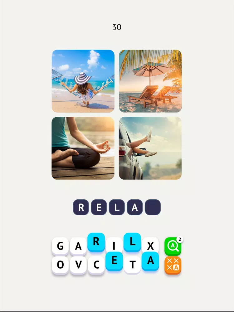 Word Travel: Pics 4 Word iPad  स्क्रीनशॉट