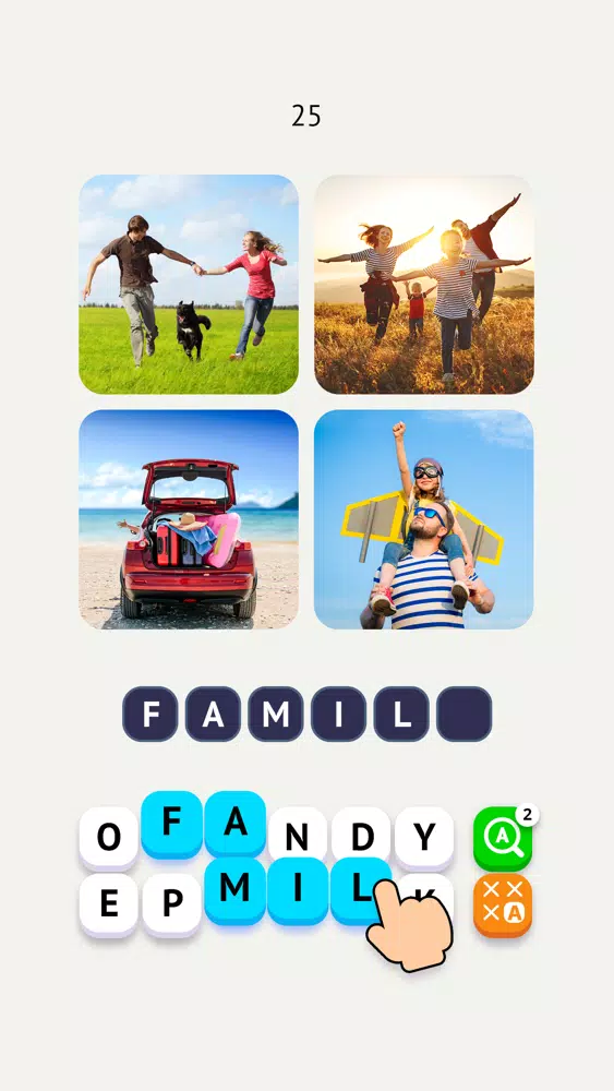 Word Travel: Pics 4 Word स्क्रीनशॉट