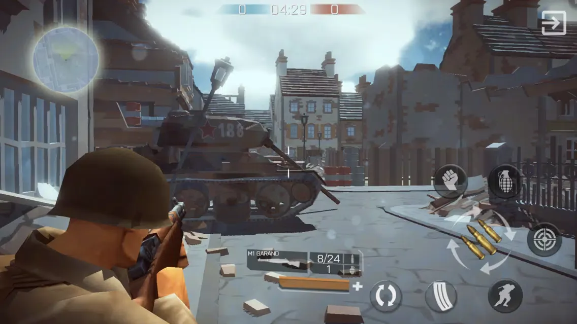 Capturas de tela do Mighty Army : World War 2