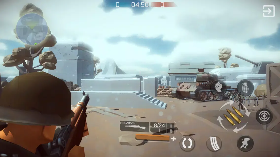Capturas de tela do Mighty Army : World War 2