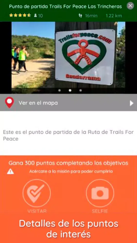 Trails for Peace應用截圖