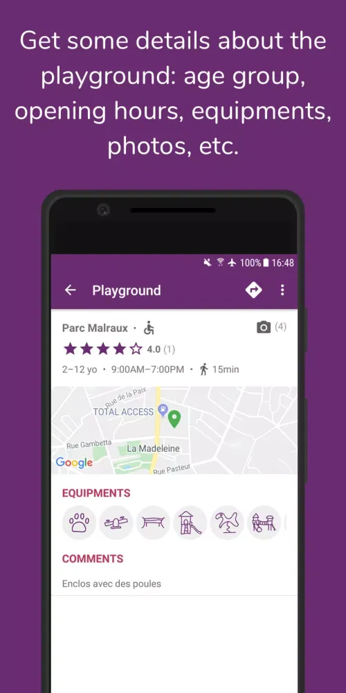Ảnh chụp màn hình của Playgroond