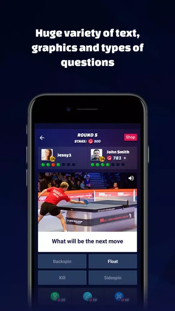 Скриншоты KoBro - Table Tennis Quiz