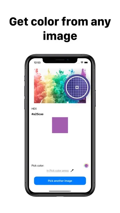 Zrzuty ekranu Color Identifier Pro