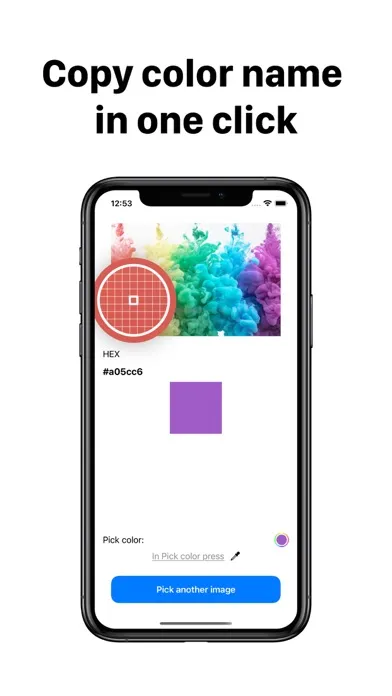 Zrzuty ekranu Color Identifier Pro