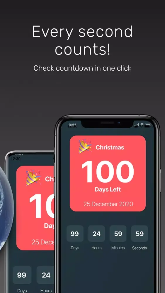 Capturas de pantalla de Birthday Countdown Widget