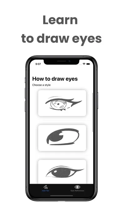 Скриншоты Learn to Draw Eyes ・