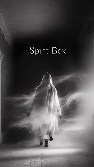 Capturas de tela do Spirit box - Ghost detector