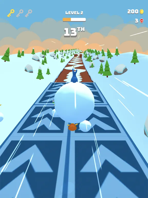 Capturas de tela do SnowBall Fever iPad 