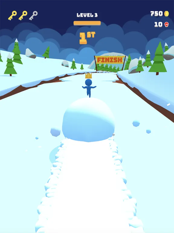 Capturas de tela do SnowBall Fever iPad 
