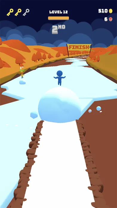 Capturas de tela do SnowBall Fever