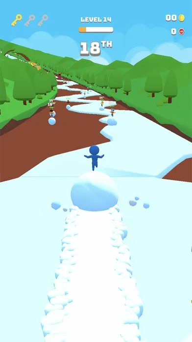 Capturas de tela do SnowBall Fever