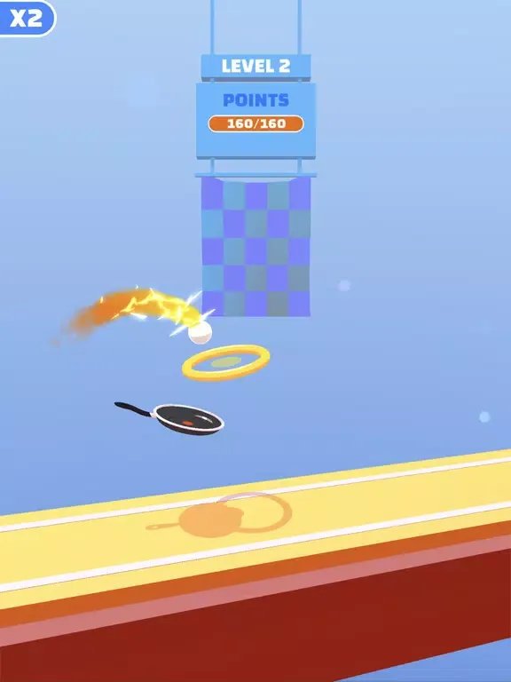 Tangkapan skrin Swish Ball 3D iPad 