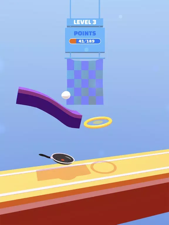 Tangkapan skrin Swish Ball 3D iPad 