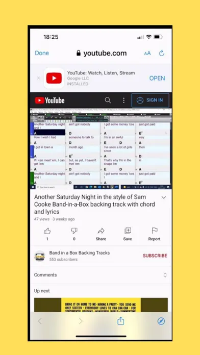 BIAB Backing Tracks Screenshots