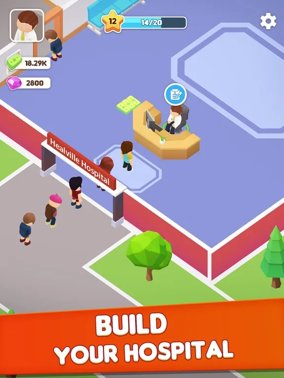 Скриншоты HealvilleHospital iPad 