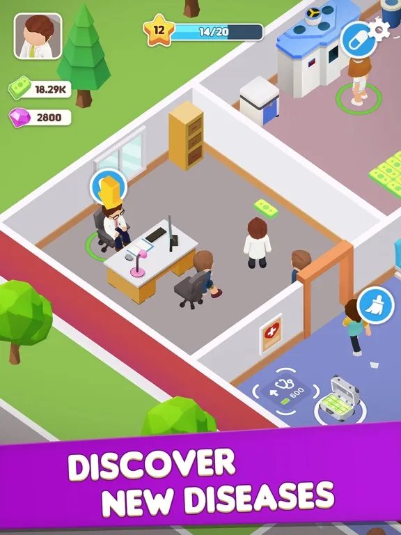 Скриншоты HealvilleHospital iPad 
