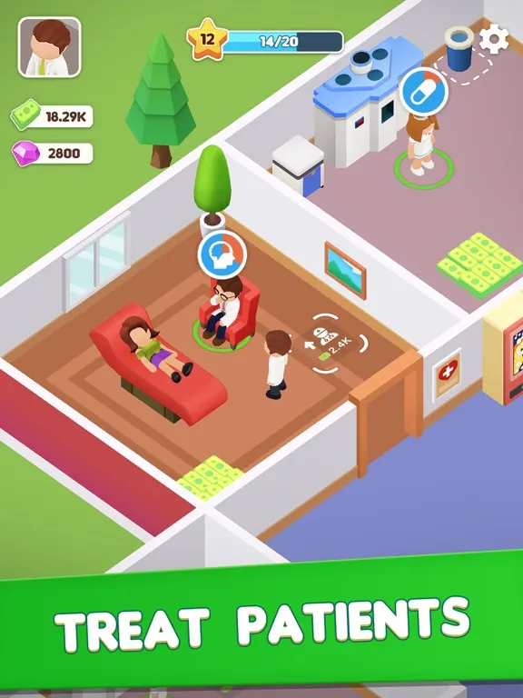 Скриншоты HealvilleHospital iPad 