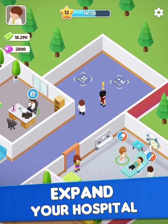 Скриншоты HealvilleHospital iPad 