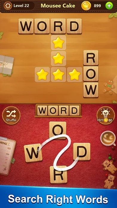 Word Cafe ™ Screenshots