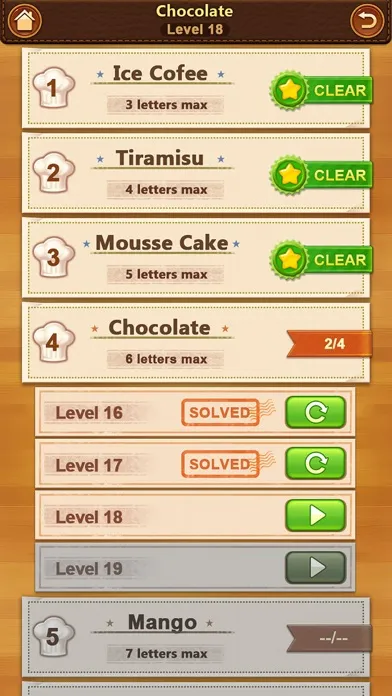 Word Cafe ™ Screenshots
