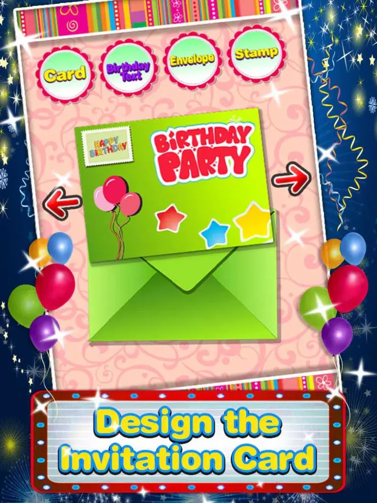 Baby First Birthday Party - New baby birthday planner game iPad 应用截图