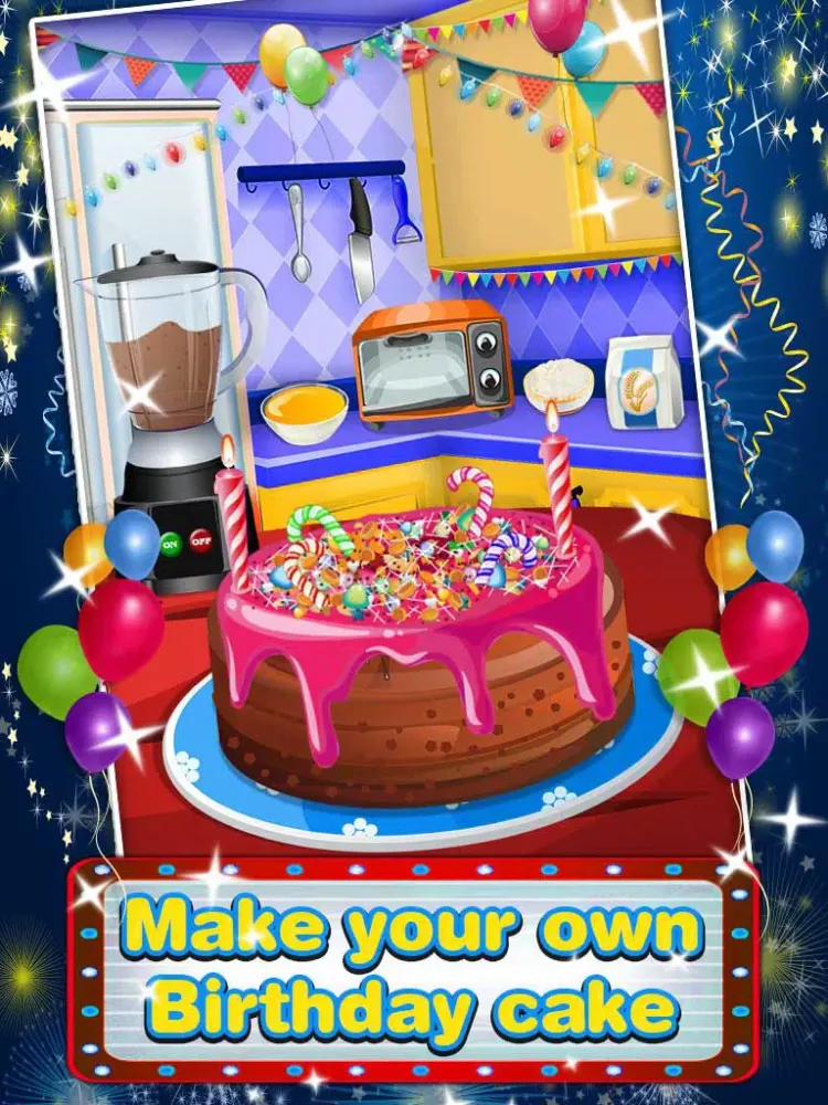Baby First Birthday Party - New baby birthday planner game iPad 应用截图