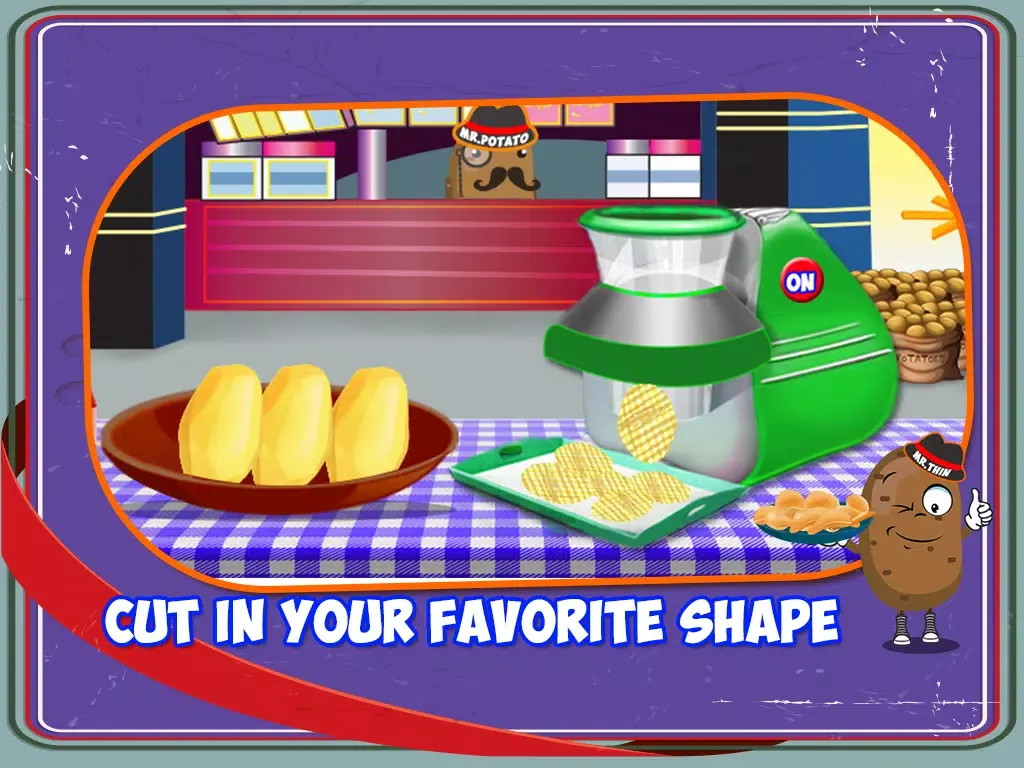 Скриншоты Fries Maker - Crazy french fries kitchen cooking game iPad 