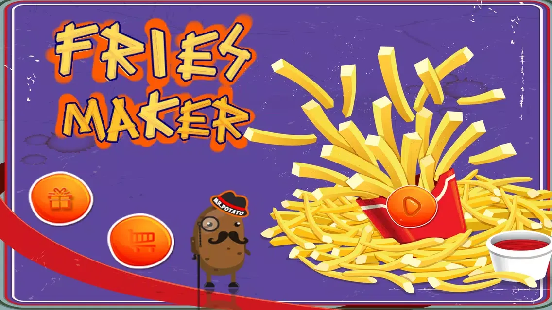Скриншоты Fries Maker - Crazy french fries kitchen cooking game