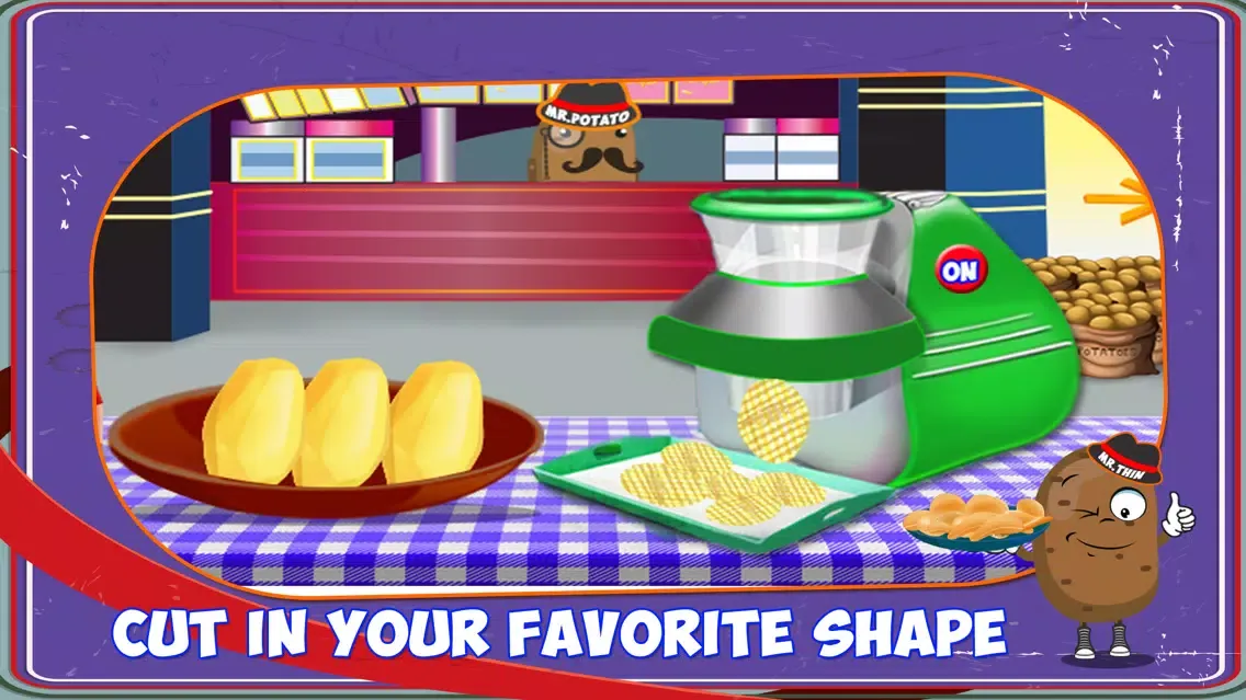 Скриншоты Fries Maker - Crazy french fries kitchen cooking game