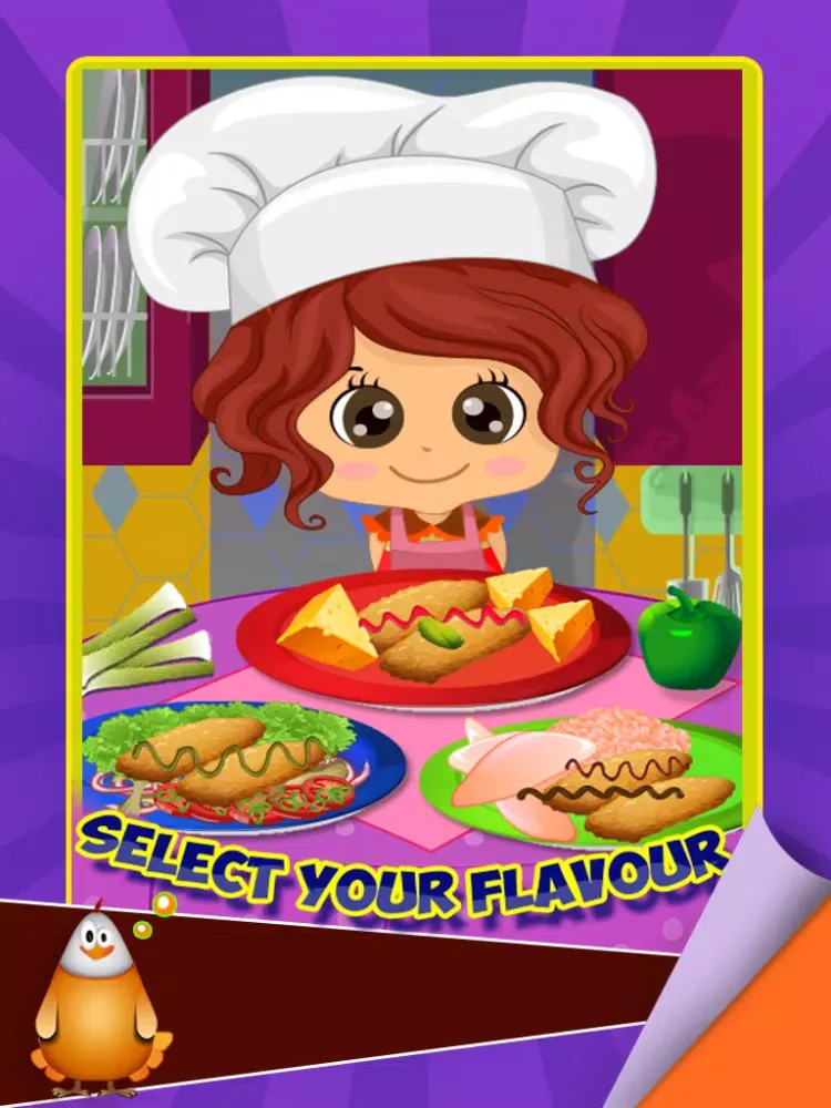 تصاویر Nuggets Maker – Preschool fast food cooking game and free fried chicken invaders iPad 