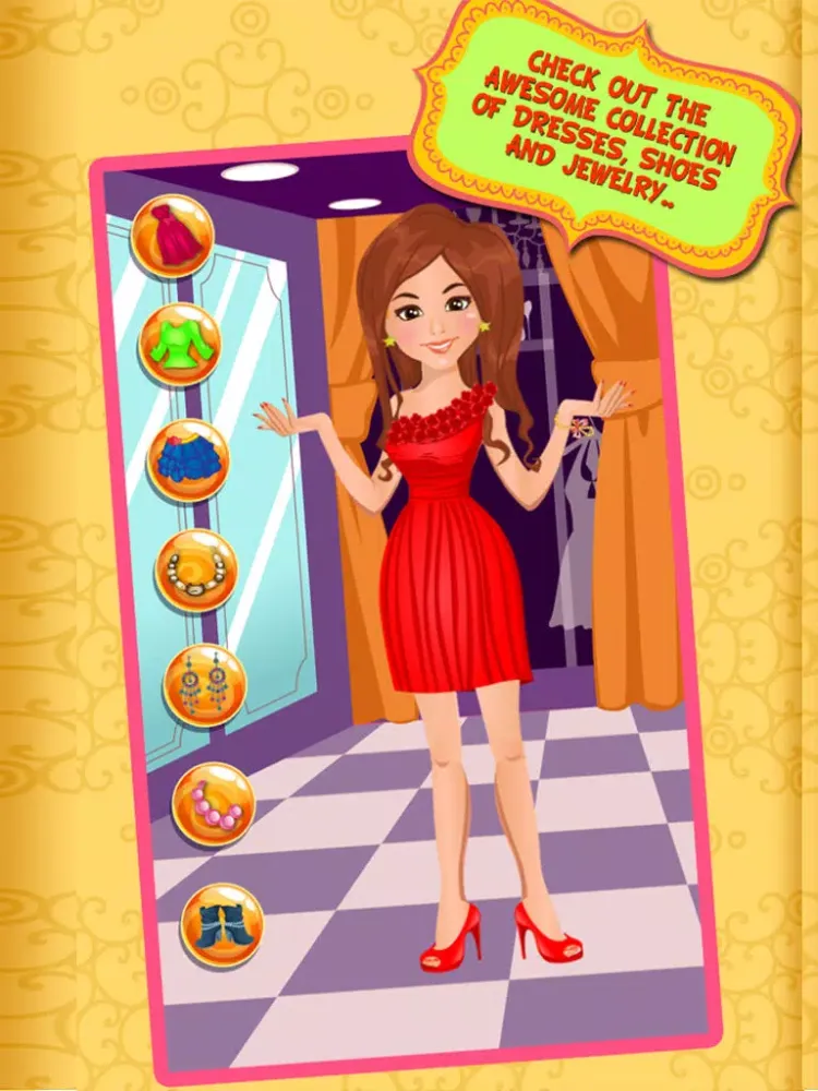 Weekend Fashion Saloon – Girl dress up stylist boutique and star makeover salon game iPad  स्क्रीनशॉट