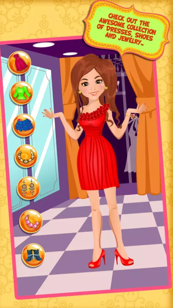 Weekend Fashion Saloon – Girl dress up stylist boutique and star makeover salon game स्क्रीनशॉट