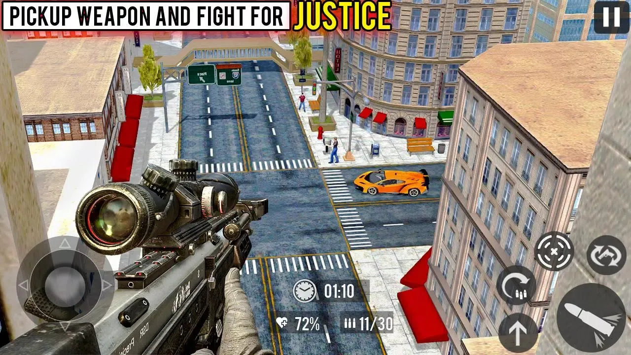 Screenshot di Modern City Sniper Shooter: As