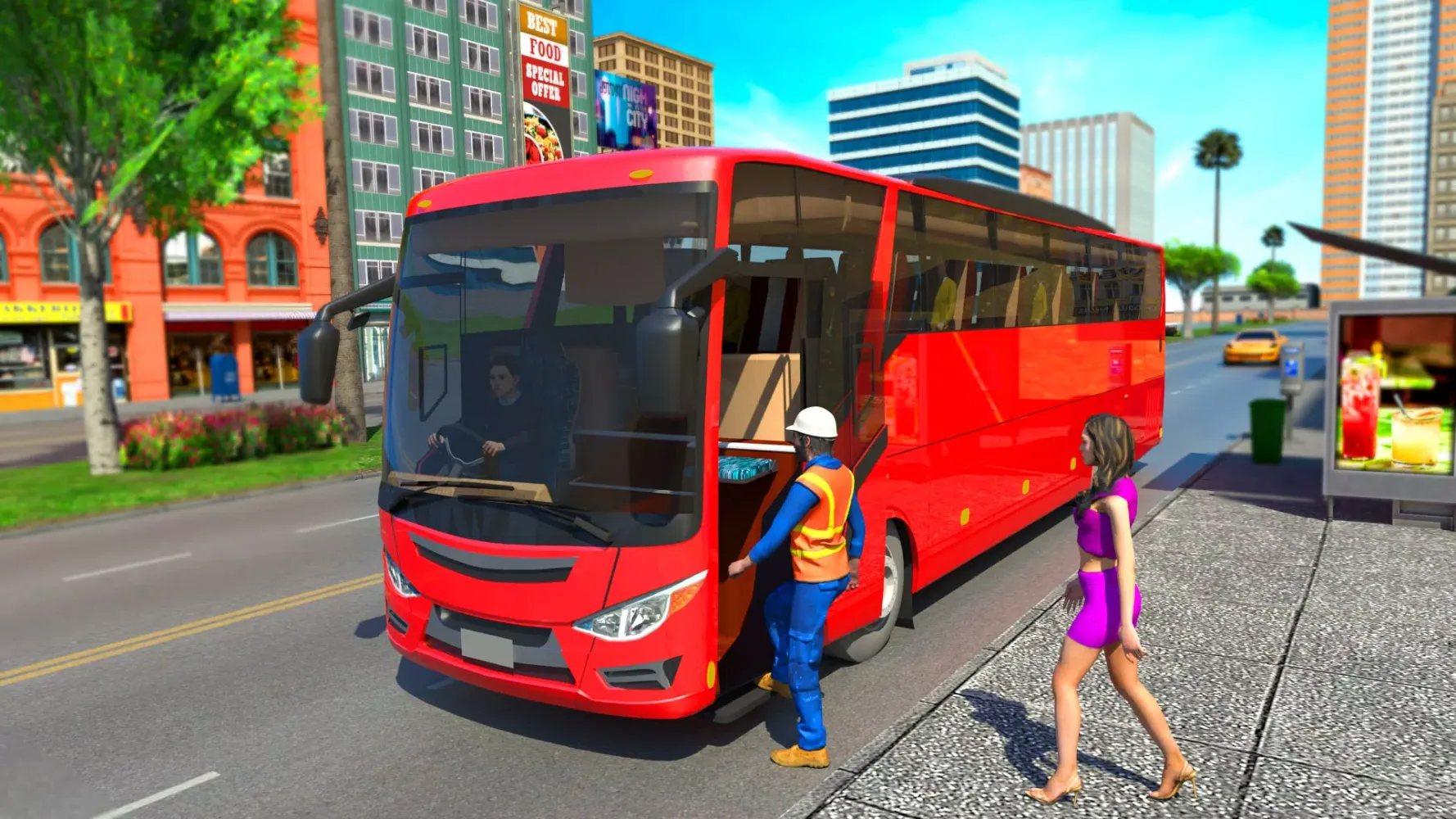 Bus Driving Simulator:Bus Game Ekran Görüntüleri