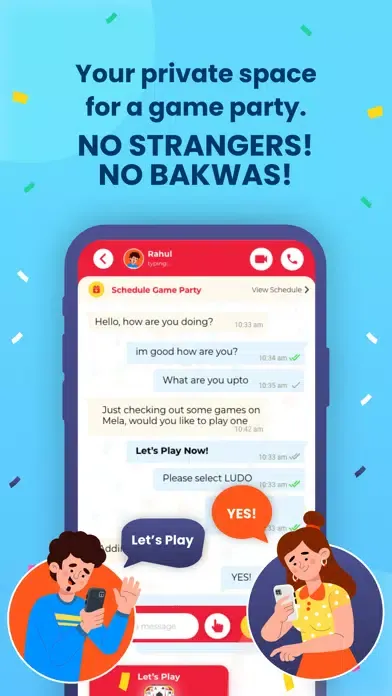 تصاویر Mela: Play Games on Video Call