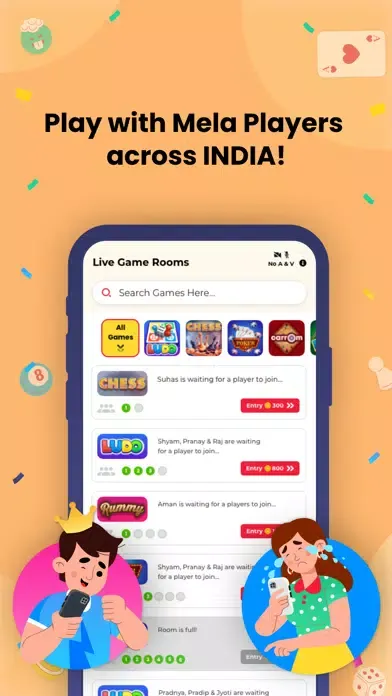 تصاویر Mela: Play Games on Video Call
