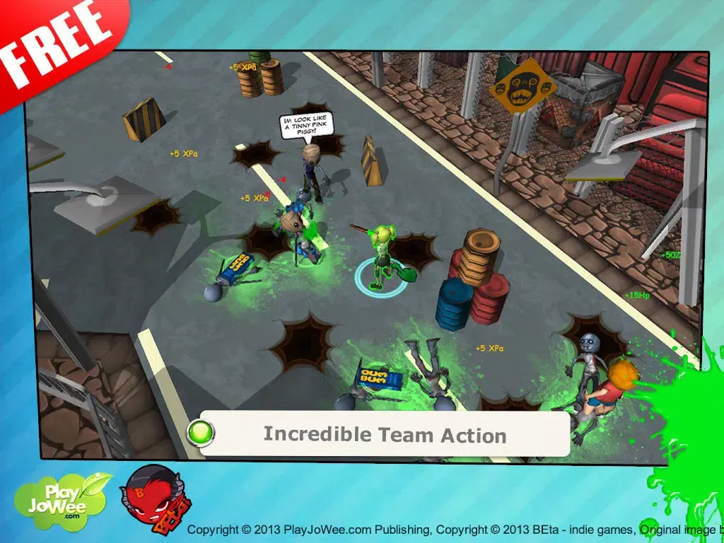 Captures d'écran de Hot Zomb: Zombie Survival free iPad 
