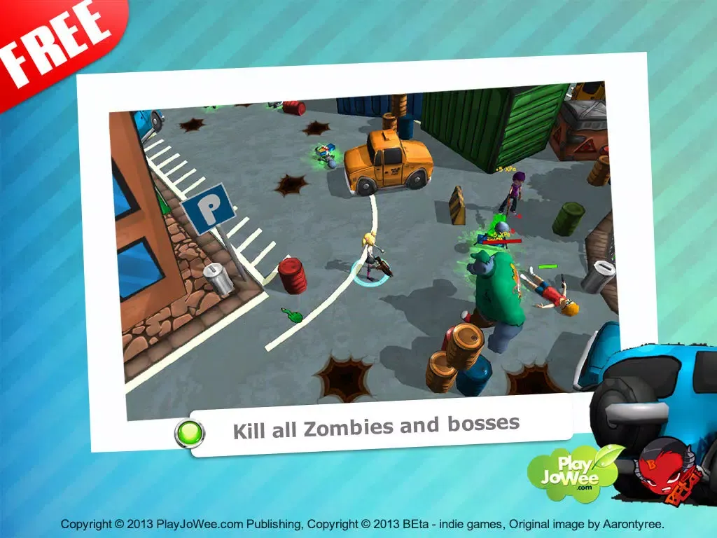 Captures d'écran de Hot Zomb: Zombie Survival free iPad 