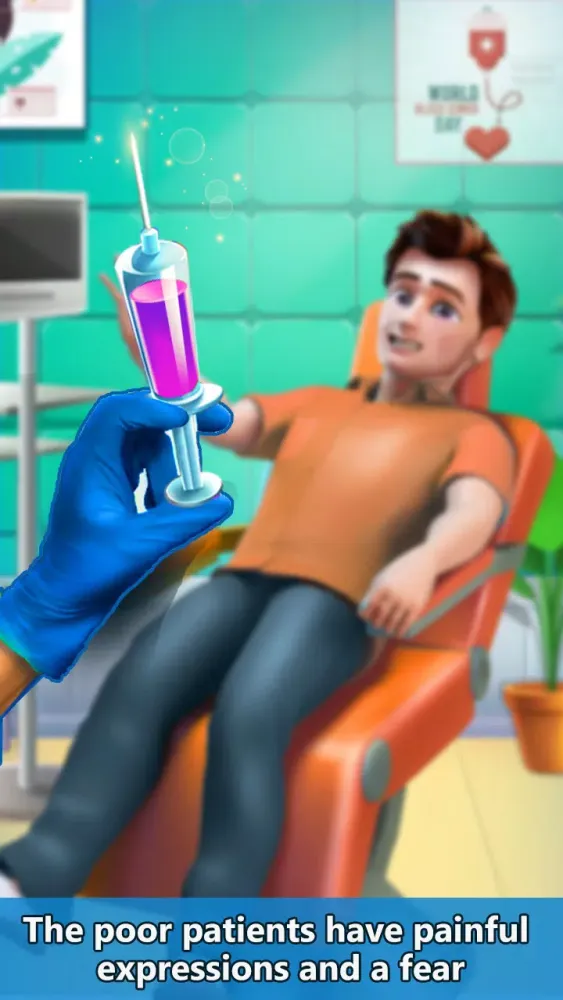Injection Hospital Doctor Game Ekran Görüntüleri